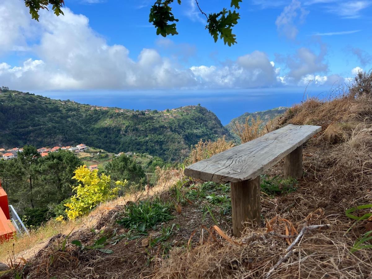 Casa Pico Ruivo Caldeirao Verde Madeira Santana  Bagian luar foto